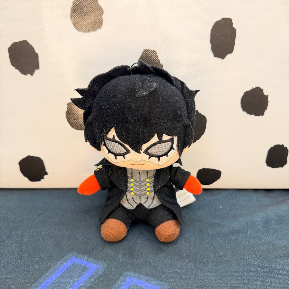 Great Eastern Entertainment Persona 5 Joker Plush Black Red Masked Phantom Thief